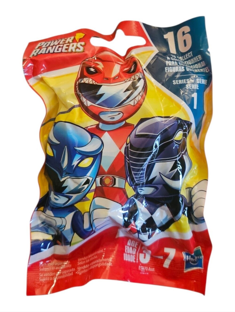 PlaySkool Heroes Power Rangers Blind Bags Series 1 3" Collectible Figure Mystery
